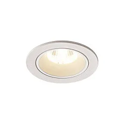 LED Loftindbygningslampe NUMINOS DL S, 4000K, IP20, 20°, 790lm, UGR 19, hvid/hvid