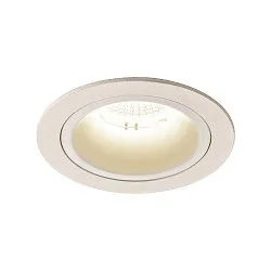 LED Ceiling recessed luminaire NUMINOS DL M, 4000K, IP20, 40°, 1750lm, UGR 20, white/white