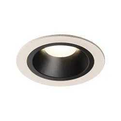 LED Ceiling recessed luminaire NUMINOS DL M, 4000K, IP20, 55°, 1600lm, UGR 21, white/black