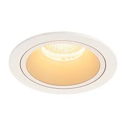 LED Ceiling recessed luminaire NUMINOS DL L, 3000K, IP20, 55°, 2300lm, UGR 20, white/white