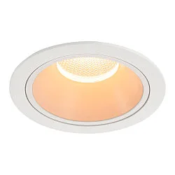 LED Loftindbygningslampe NUMINOS DL XL, 2700K, IP20, 55°, 3500lm, UGR 19, hvid/hvid