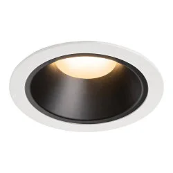 LED Ceiling recessed luminaire NUMINOS DL XL, 3000K, IP20, 20°, 3300lm, UGR 21, white/black