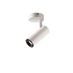LED Loftlampe NUMINOS SPOT PHASE S, 3000K, 60°, 1020lm, hvid/sort