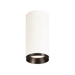 LED Loftlampe NUMINOS CL PHASE M, 4000K, 36°, 2120lm, hvid/sort