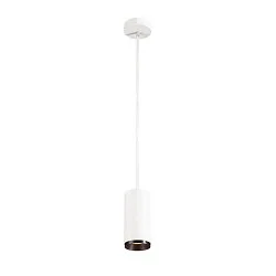 LED Pendant luminaire NUMINOS PD PHASE M, 2700K, 60°, 1885lm, white/black