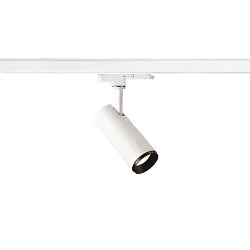 LED 3-Phase luminaire NUMINOS DALI S, 3000K, 60°, 1020lm, white/black