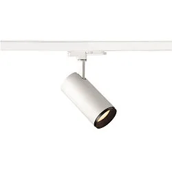 LED 3-Faset Lampe NUMINOS DALI M, 3000K, 24°, 1930lm, hvid/sort