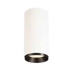 LED Ceiling luminaire NUMINOS CL DALI L, 4000K, 24°, 2675lm, white/black