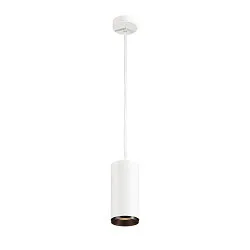 LED Pendel NUMINOS PD DALI L, 3000K, 36°, 2340lm, hvid/sort