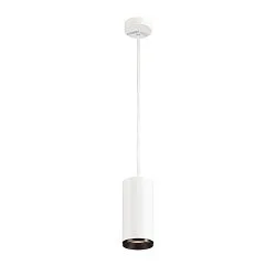 LED Pendel NUMINOS PD DALI L, 4000K, 36°, 2620lm, hvid/sort