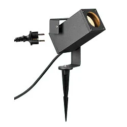 Ground spike luminaire THEO BRACKET SP QPAR51, GU10, IP65, anthracite
