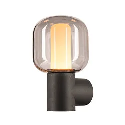 LED Udendørslampe OVALISK WL LED Væglampe, CCT switch, 3000/4000K, 560/600lm, IP65, antracit