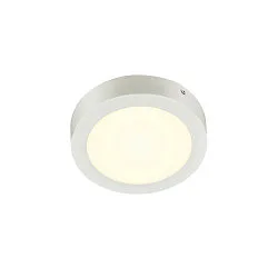 LED Væg-/Loftlampe SENSER 18 CW, rund, IP20, hvid, 13W, 4000K, 990lm