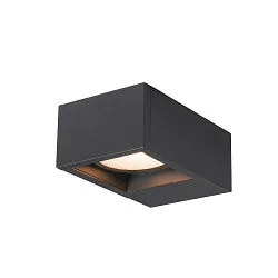 LED Udendørslampe ESKINA FRAME WL LED Væglampe, CCT switch, 3000/4000K, 1100/1200lm, IP65, antracit