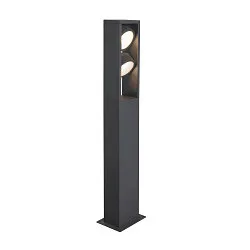 LED Udendørslampe ESKINA FRAME 75 FL DOUBLE LED Standerlampe, CCT switch, 3000/4000K, 1100/1200lm, IP65, antracit