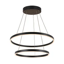LED Pendel ONE DOUBLE PD DALI UP/DOWN, CCT switch, 3000/4000K, 1050/1060lm, sort
