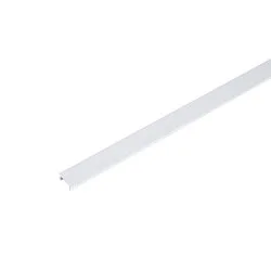 1-Faset skinne dækning, 2m, hvid