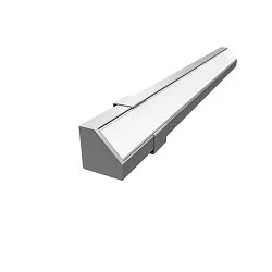 Tilbehør til LED Strip GRAZIA 10 EDGE Overflade profil, 2m, IP20, aluminium