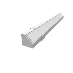 Tilbehør til LED Strip GRAZIA 10 EDGE Overflade profil, 2m, IP20, hvid
