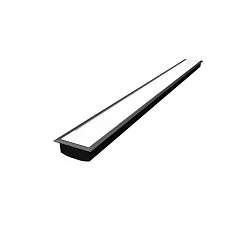 Tilbehør til LED Strip GRAZIA 60 Indbygningsprofil, IP20, 1,5m, sort