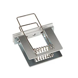 Monteringsfjeder GRAZIA 20, 2 stk., chrom / aluminium