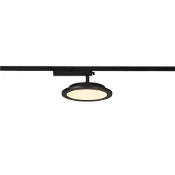 LED 1-faset spot PANEL TRACK, rund, 20cm, 18W, 3000K, sort
