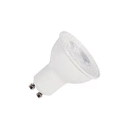 LED Reflekslampe QPAR51, GU10, 6W 3000K 460lm 38°, CRi >90, dæmpbar, hvid