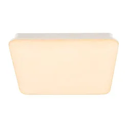 Væg-/Loftlampe SIMA SENSOR, firkantet, 3000K, 2150lm, IP44, hvid