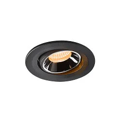 LED Loft Indbygningslampe NUMINOS® MOVE S, 2700K, 20°, sort/chrom