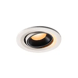 LED Loft Indbygningslampe NUMINOS® MOVE S, 2700K, 40°, hvid/sort