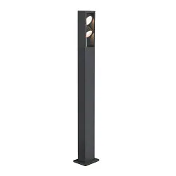 LED Standerlampe ESKINA FRAME 125 Pole dobbelt, 27W, 3000/4000K, 95°, antracit