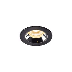 LED Ceiling recessed luminaire NUMINOS® XS, 3000K, 20°, black/chrome