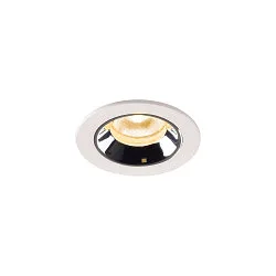 LED Ceiling recessed luminaire NUMINOS® XS, 3000K, 40°, white/chrome