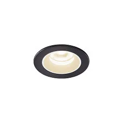 LED Loft Indbygningslampe NUMINOS® XS, 4000K, 20°, sort/hvid