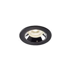 LED Loft Indbygningslampe NUMINOS® XS, 4000K, 55°, sort/chrom