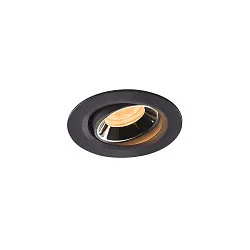 LED Loft Indbygningslampe NUMINOS® MOVE XS, 3000K, 40°, sort/chrom