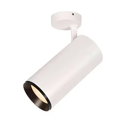 LED Ceiling luminaire NUMINOS® SPOT DALI XL, 36W, 3000K, 36°, white / black