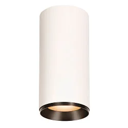 LED Loftlampe NUMINOS® DALI XL, 36W, 3000K, 36°, hvid / sort