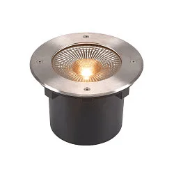 LED Floor recessed luminaire ROCCI 200 EL, round, 16W, 3000K, 120°, black