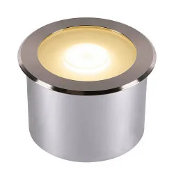 LED Gulvindbygningslampe DASAR FLAT 120 EL, 7W, 4000K, rustfrit stål