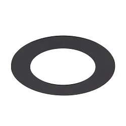 Montering ramme til NUMINOS® S, 160/100mm, rund, sort