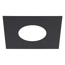 Montering ramme til NUMINOS® M, 240/120mm, firkantet, sort