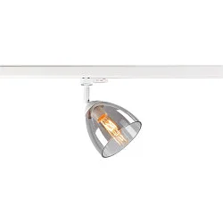 3-faset spot PARA CONE GL GU10, gennemsigtig, hvid