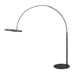 Standerlampe ONE BOW FL up / down, sort dæmpbar