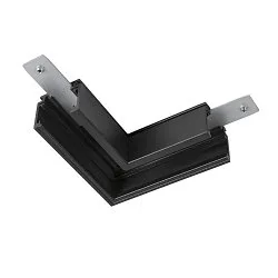 L-tilslutning TRACK 48V standard, mekanisk, venstre, sort