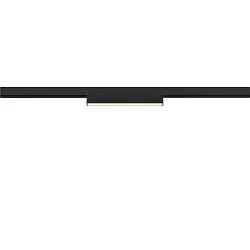 track spot IN-LINE 22 DALI 48V rigid, DALI controllable IP20, black dimmable