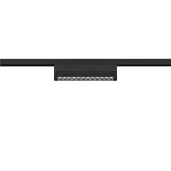 Skinne spot IN-LINE 24 DALI MOVE 48V - DARKLIGHT REFLECTOR svingbar, DALI styrbar IP20, sort dæmpbar