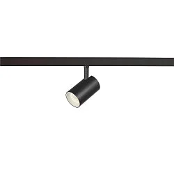 Skinne spot NUMINOS® XS 48V DALI 2 40° svingbar, til VDU-arbejdsstation, DALI styrbar IP20, sort mat dæmpbar