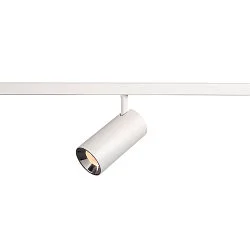 Skinne spot NUMINOS® S TRACK 48V DALI styrbar IP20, chrom, hvid dæmpbar