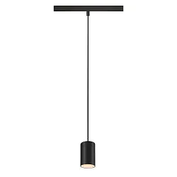 Pendel NUMINOS® XS TRACK 48V DALI styrbar IP20, sort, hvid dæmpbar
